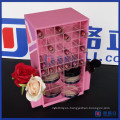 Destacados Prodcuts Rosa Color Acrylic Spinning Lipstick Tower